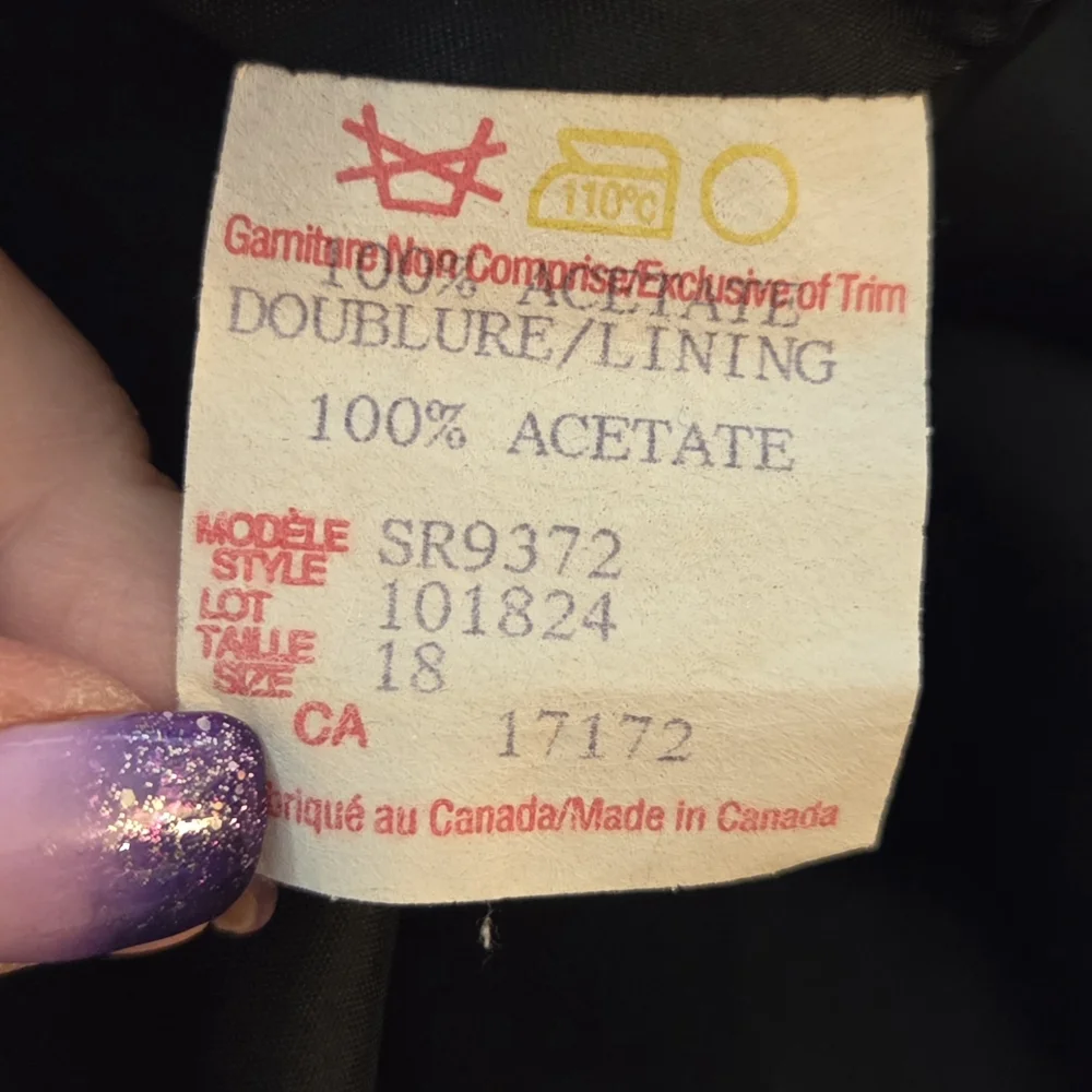 Jessica Black V-Neck Dress With Fluttery Sleeves Size 18 - Picture 6 of 7